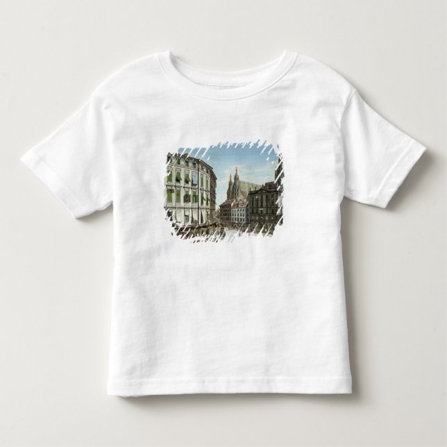 Vorrat-im-Eisen-Platz, mit St. Stephan Kleinkind T-shirt (Vorderseite)