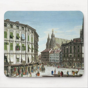 Vorrat-im-Eisen-Platz, mit St. Stephan Mousepad