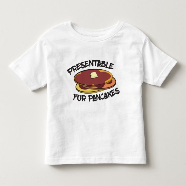 Vorrätig für Pancakes Kleinkind T - Shirt (Vorderseite)