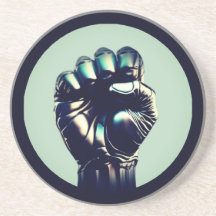 VORRECHTIGER ERSTER 2-a-Circle-Stone-Untersetzer