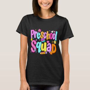 Vorreife Vorschulgruppe zurück zur Schule Vorschul T-Shirt