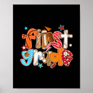 Vorreiter Erstklassiges Lehrer-Team Crew Ck Zur Sc Poster