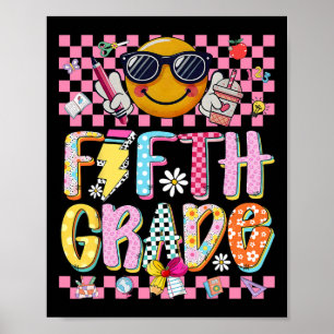 Vorreiter Lehrer Fünfte Klasse Erster Schultag 5. Poster