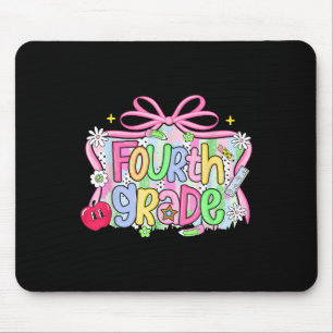 Vorreiter Vierte Klasse Zurück zur Schule 4. Klass Mousepad