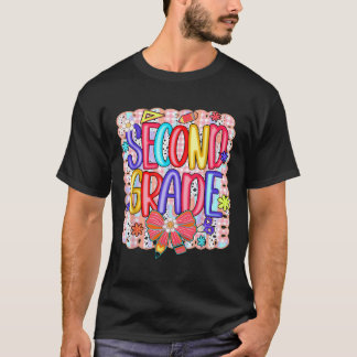 Vorreiterin Zweite Klasse Zurück zur Schule 2. Kla T-Shirt