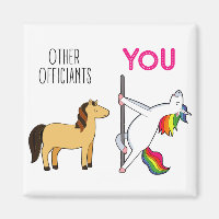 Vorschlag des Hochzeitsbeamten Unicorn Funny