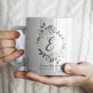 Vorschlag für ein personalisiertes Bridesmaid-Brau Kaffeetasse