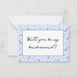 Vorschlag für eine Richtlinie über blaue Wildblume Mitteilungskarte