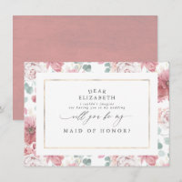 Vorschlag für eine Trauzeugin von Dusty Rose Bride