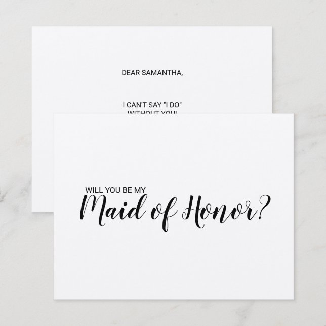 Vorschlag für eine Verordnung über rustikales Kraf Einladung (Vorne/Hinten)