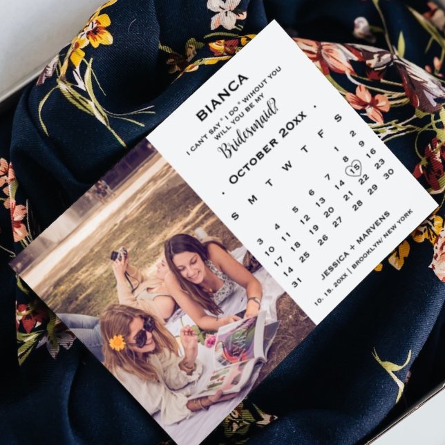 Vorschlag für einen eleganten Kalligrafiekalender  Einladung (Von Creator hochgeladen)