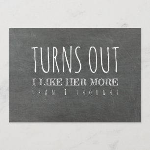 Vorschlag für einen lustigen Trauzeuge oder Trauze Einladung