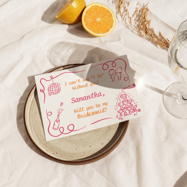 Vorschlag für handgeschriebenen Champagner Tower B Einladung (Von Creator hochgeladen)