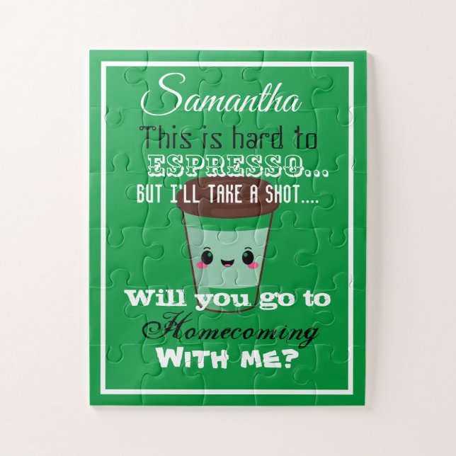 Vorschlag für Homecoming oder Prom Puzzle (Vertikal)