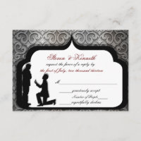 Vorschlag Gay Wedding/Ceremony RSVP Cards