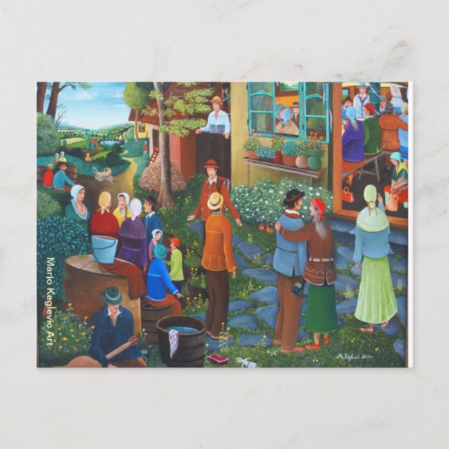 Vorschlag Mario Keglevic Art Postkarte (Vorderseite)