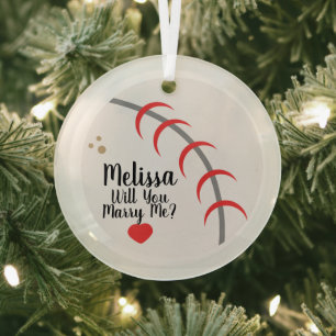 Vorschlag Ornament - Heiraten Sie mir Sport Aus Glas