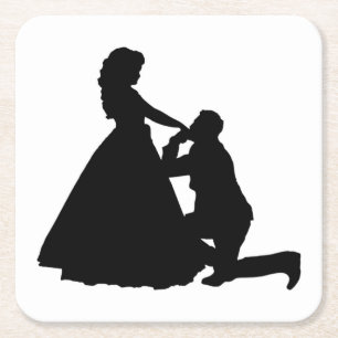 VORSCHLAG RECHTECKIGER PAPPUNTERSETZER