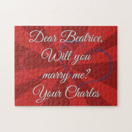 Vorschlag wird mich heiraten puzzle