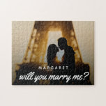 Vorschlag zur Eheschließung für ein Paar Foto Puzzle<br><div class="desc">Ehepaar Foto Einzigartiger Heiratsvorschlag Jigsaw Puzzle</div>