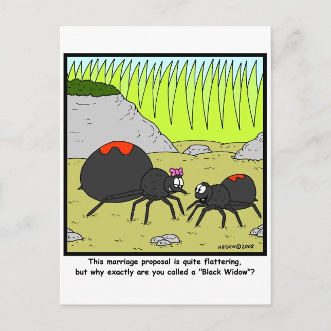 Vorschlag zur Eheschließung Postkarte (Vorderseite)