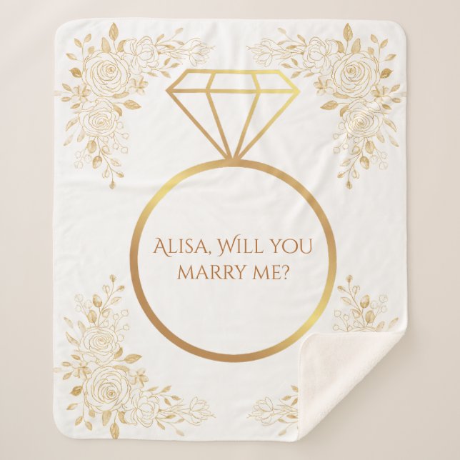 Vorschlag zur Eheschließung von individuellen Name Sherpadecke (Vorderseite)