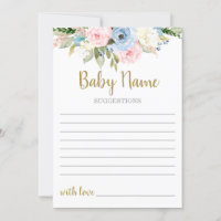 Vorschläge zur Aufklärung von Babynamen