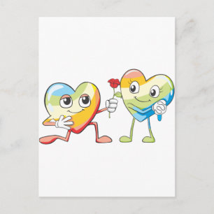 Vorschläge zur Eheschließung Postkarte