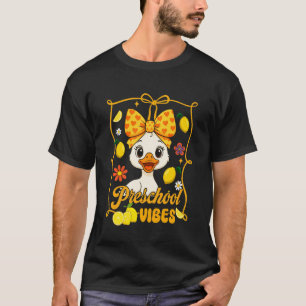 Vorschul-Atmosphäre Vorschullehrer-Limonen-Ente Rü T-Shirt