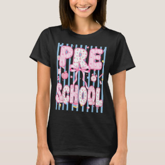 Vorschul-Coqueette Erster Schultag 1. Tag T-Shirt