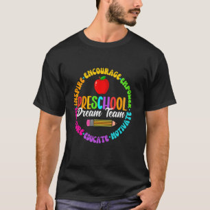 Vorschul-Traumteam Back To School Tour Lehrer S T-Shirt