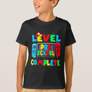 Vorschulabschluss des Videospiels am letzten Tag d T-Shirt