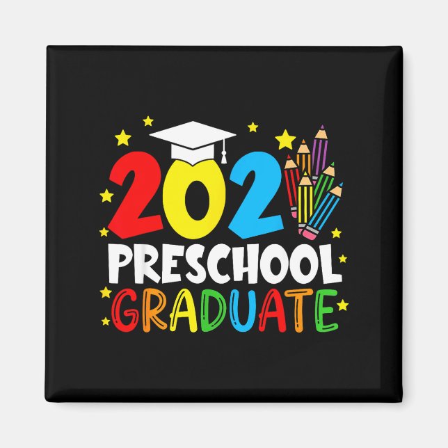 Vorschulabsolvent 2026 Pre-K-Absolvent lustige Sch Magnet (Vorne)