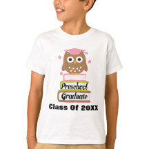 Vorschule-Absolvent-Eulen-Abschluss 2015