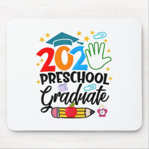 Vorschule Graduate Pre-k Grad 2025 Preschool Gradu Mousepad