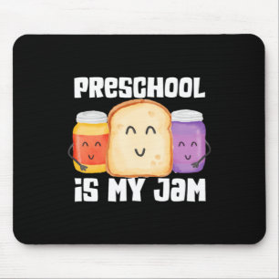 Vorschule ist Jam Erdnussbutter und Gelee-Lehrer Mousepad