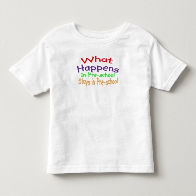 Vorschule Kleinkind T-shirt (Vorderseite)