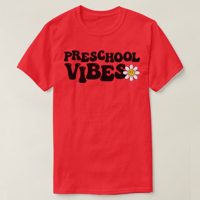 Vorschule Vibes 8 T-Shirt (Design vorne)