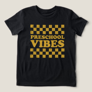 Vorschule Vibes Erster Tag der Schule Tri-Blend Shirt