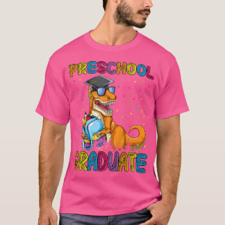 Vorschulkinder Abschluss Dinosaurier Trex Vorschul T-Shirt