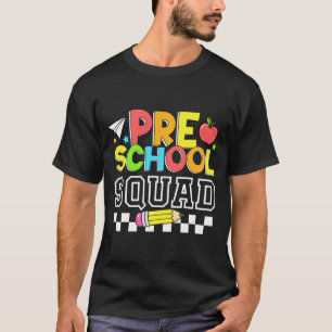 Vorschulkinder glücklich erster Schultag Kinder T-Shirt
