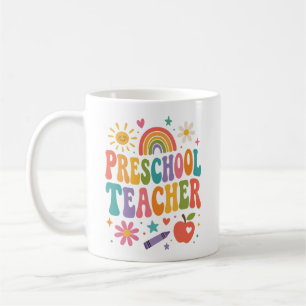 Vorschullehrer Anerkennung Kaffeetasse
