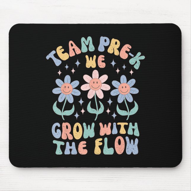 Vorschullehrer-Dank-Team Pre-k Wachse Mit Mousepad (Vorne)