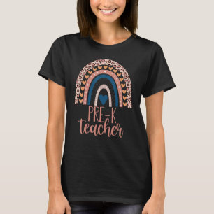 Vorschullehrer Kindergartenlehrer zurück T-Shirt
