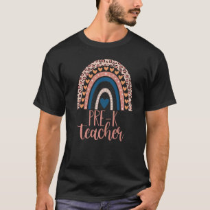 Vorschullehrer Kindergartenlehrer zurück T-Shirt