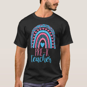 Vorschullehrer Kindergartenlehrer zurück T-Shirt