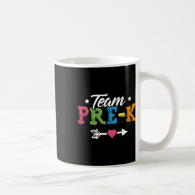 Vorschullehrer zurück zur Schule Kaffeetasse (Rechts)