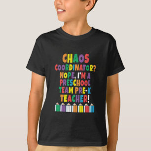 Vorschulmannschaft Vorfeld-k-Regenbogen T-Shirt