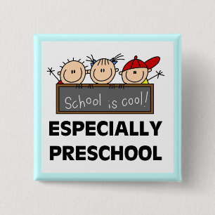 Vorschulschule ist coole T-Shirts und Geschenke Button