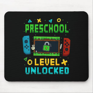 Vorschulstufe freigeschaltet Ck To School Pixel Ar Mousepad